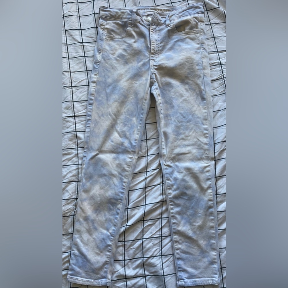 American Eagle Outfitters Womens Size 8 Jeans Jegging Stretch Tye Dye